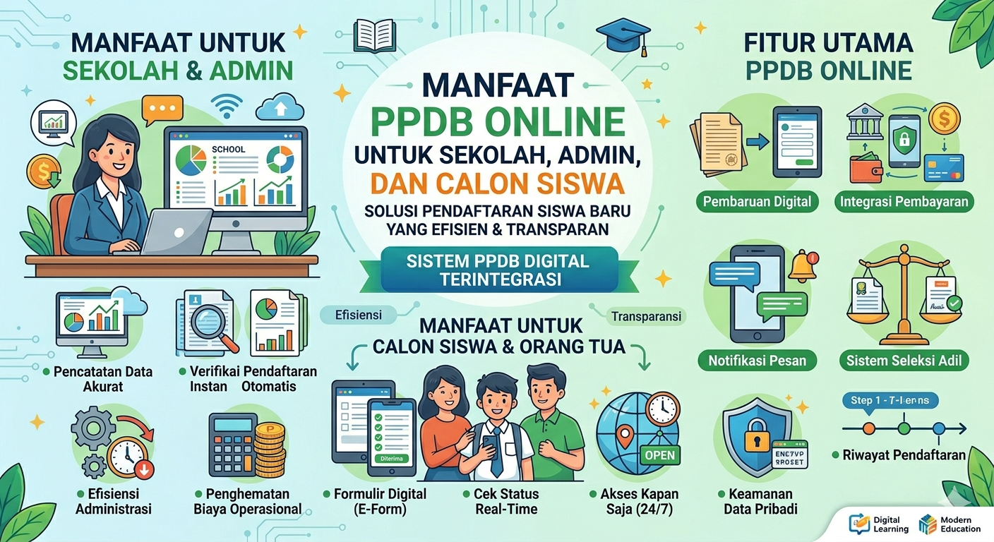 Sistem PPDB online sekolah Sekolla untuk pendaftaran siswa baru